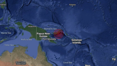 Gempa Berkekuatan 6,9 Guncang Papua Nugini, Peringatan Tsunami Dicabut