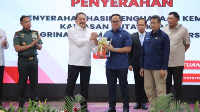 Satgas PKH Serahkan 394 Ribu Hektare Lahan Hutan ke PT Agrinas Palma Nusantara