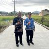 Pemkab Lampung Selatan Tinjau Proyek Jalan Lematang, Hasil Hammer Test Tunjukkan Beton dalam Kondisi Baik