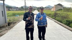 Pemkab Lampung Selatan Tinjau Proyek Jalan Lematang, Hasil Hammer Test Tunjukkan Beton dalam Kondisi Baik