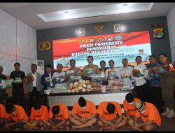 Barang Bukti Narkotika Senilai Rp230 Miliar Dimusnahkan, Polres Lampung Selatan Selamatkan Hampir 2 Juta Jiwa