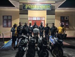 Polres Lampung Barat Amankan Pelaku Curanmor.