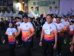 Kapolda Lampung Bersama Ribuan Peserta Meriahkan Bank Lampung Run 2026, Apresiasi Gerakan Hidup Sehat