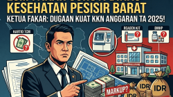 LSM FAKAR Prov. Lampung Cium Aroma KKN pada Proyek Dinas Kesehatan Pesisir Barat TA 2025 Desak APH Segera Bertindak