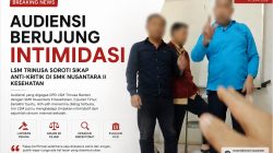 AUDIENSI BERUJUNG INTIMIDASI, LSM TRINUSA SOROTI SIKAP ANTI-KRITIK DI SMK NUSANTARA II KESEHATAN