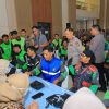 Polda Lampung Berikan Kesehatan Gratis Serta Pembagian Sembako
