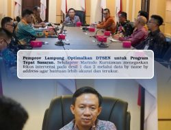 Pemprov Lampung Optimalkan Data Tunggal untuk Pastikan Program Bantuan Tepat Sasaran