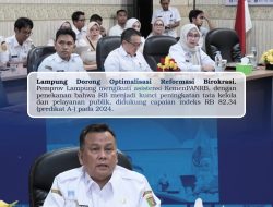 Pemprov Lampung Komitmen Perkuat Reformasi Birokrasi dan Pelayanan Publik
