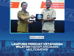 Sekdaprov Lampung Marindo Kurniawan Membuka KKDN Fakultas Strategi Pertahanan Unhan RI