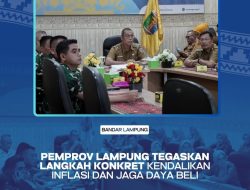Pemprov Lampung Ikuti Rapat Koordinasi Pengendalian Inflasi Daerah Tahun 2026