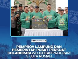 Menteri PKP dan Gubernur Lampung Hadiri Penanaman Sejuta Pohon serta Peresmian di Taman Kehati Kotabaru