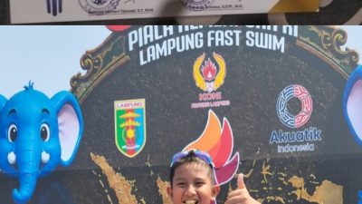 Bikin Haru! Muhammad Arsya Ramadhan Sabet Emas, Lampung Punya Calon Bintang Renang Baru