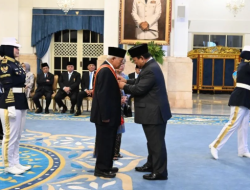 Purnomo Yusgiantoro Dianugerahi Bintang Mahaputera Adipurna oleh Presiden Prabowo