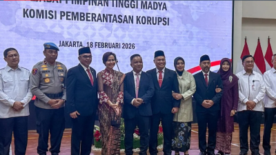 KPK Lantik Tiga Deputi Baru, Setyo Budiyanto Tuntut Kinerja Proaktif dan Visioner