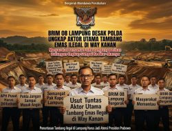 BRIM 08 Lampung Dorong Mabes Polri dan Kejagung Dampingi Polda Ungkap Tambang Emas Ilegal di Way Kanan