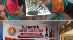 Turnamen Catur Disabilitas Digelar di Bandar Lampung, Semangat Sportivitas dan Inklusi Terus Dikembangkan