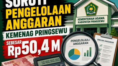 LSM SIMULASI LAMPUNG SOROTI PENGELOLAAN ANGGARAN KEMENAG PRINGSEWU SEBESAR Rp50,4 M