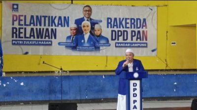 Kukuhkan Relawan dan Gelar Rakerda, PAN Lampung Bidik Lonjakan Suara pada Pemilu 2029