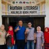 Plt. Bupati Lampung Tengah Kunjungi Rumah Literasi Kalirejo Book Party, Tegaskan Literasi sebagai Fondasi Pembangunan Daerah