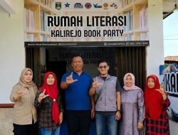 Plt. Bupati Lampung Tengah Kunjungi Rumah Literasi Kalirejo Book Party, Tegaskan Literasi sebagai Fondasi Pembangunan Daerah