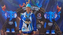 Banggakan Lampung! Atlet Muda Luna Alina Raih Empat Medali di Ajang Renang Nasional