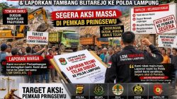 LSM SIMULASI Siap Gelar Aksi dan Laporkan Dugaan Tambang Galian C Ilegal Blitarejo ke Polda Lampung